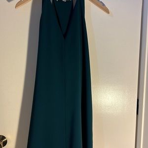 Loft emerald dress
